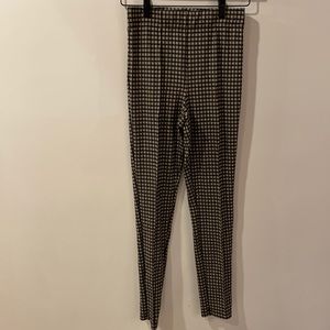 Plaid legging pants